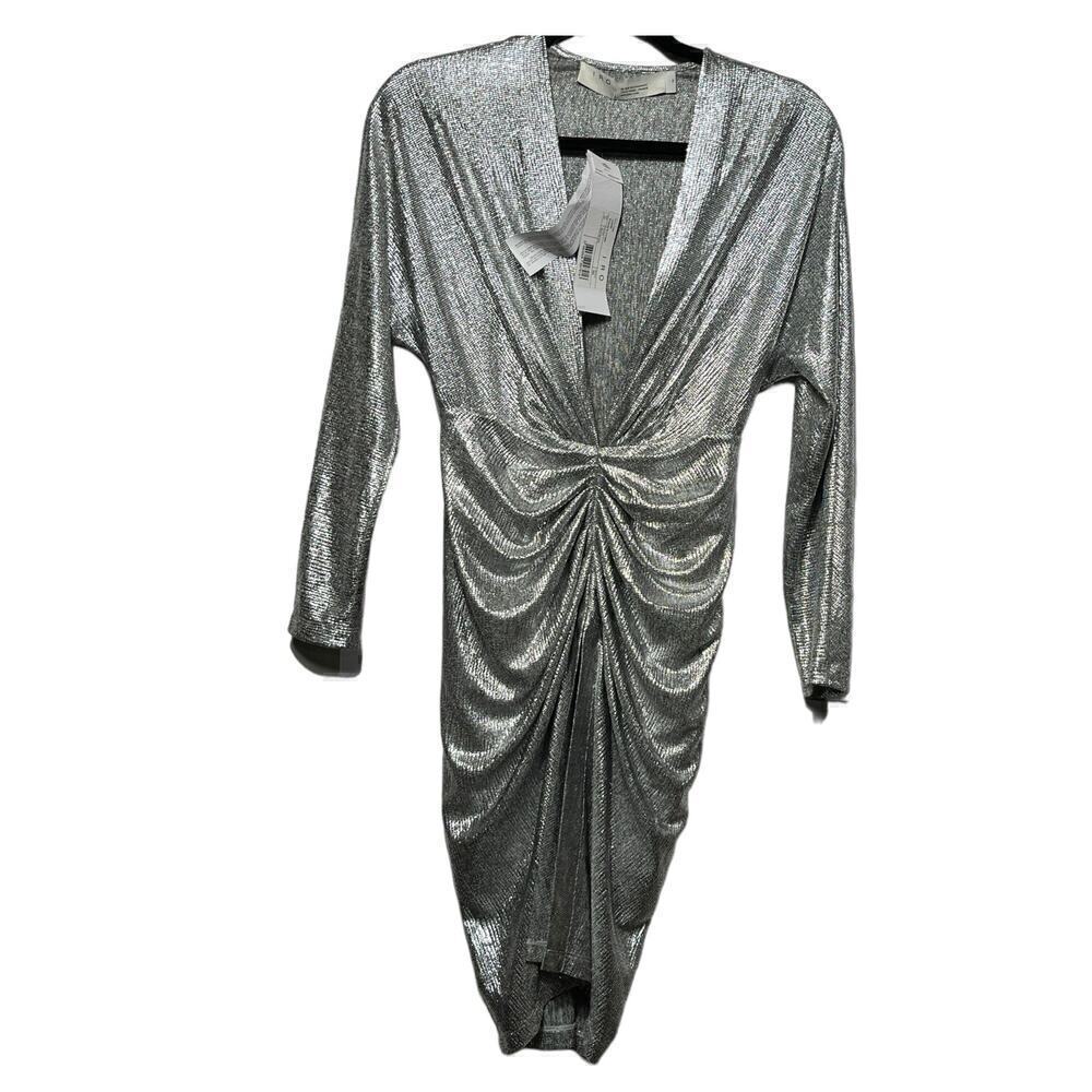 NWT IRO Metallic Mini Dress / Size-32 XS